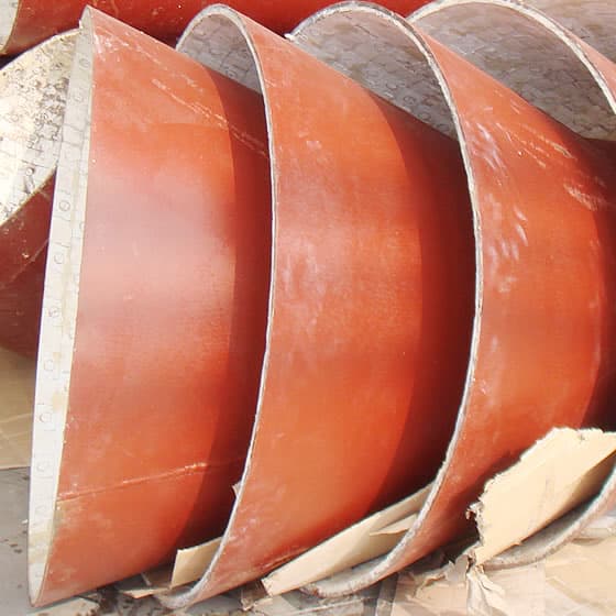 Ceramic Tile lined pipe reducer